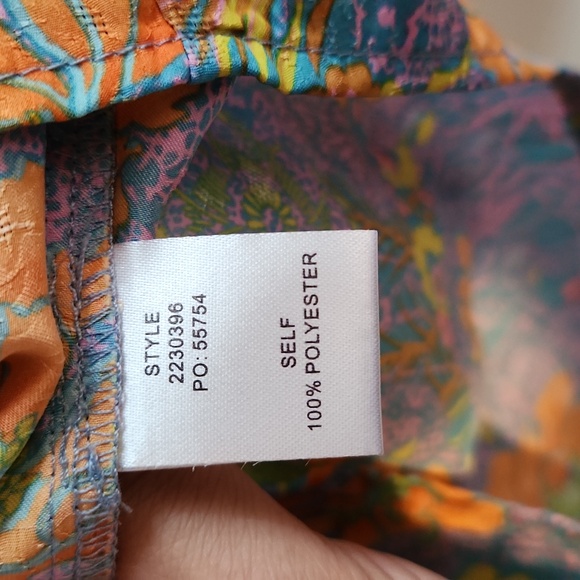 NWOT current air blouse size L - Picture 4 of 7